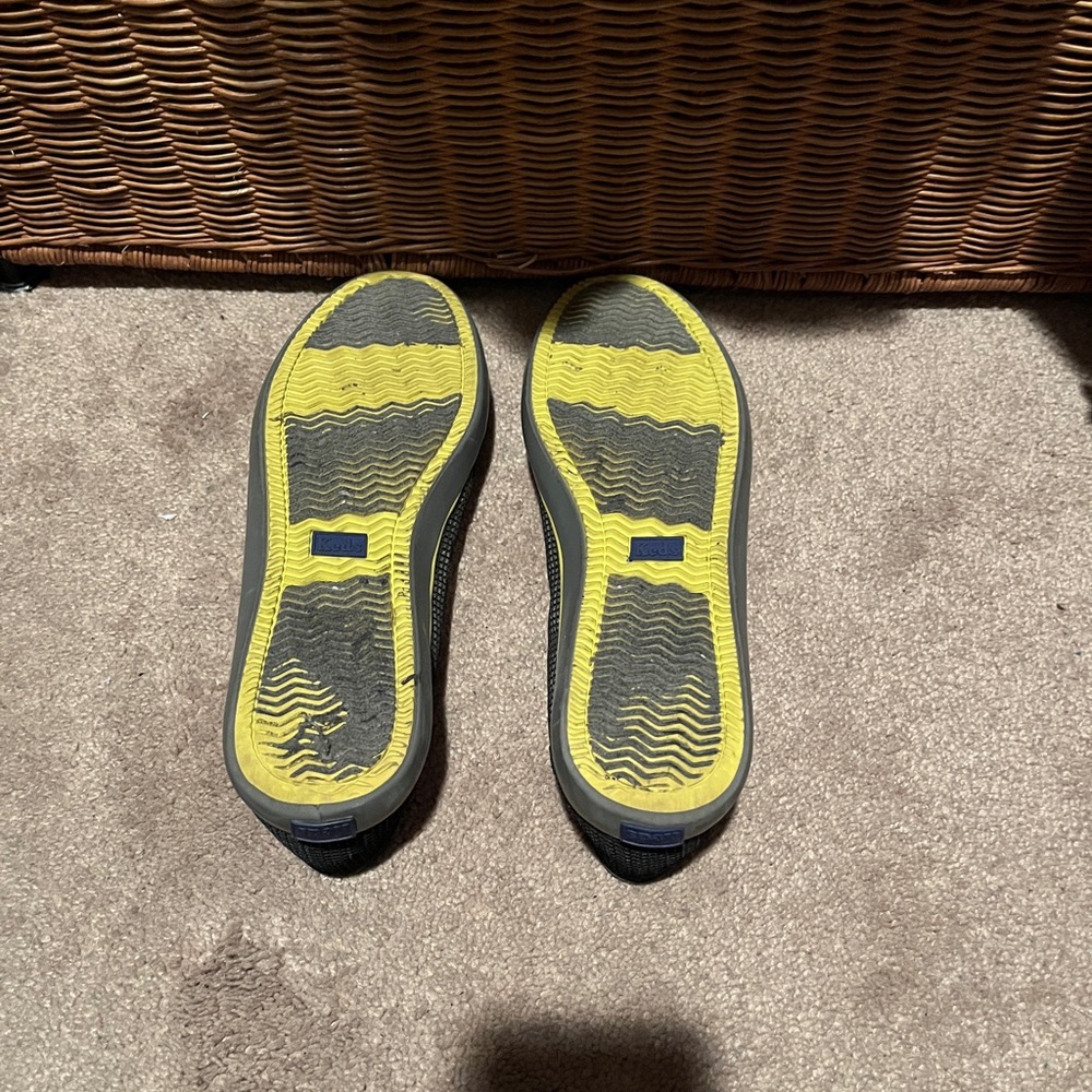 Nanette Lepore by Keds mesh black flat sneaker size 9 - Picture 2 of 4